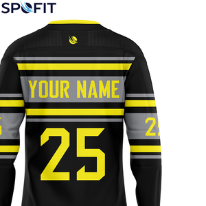 Breathable Ice Hockey Jersey with Custom Team Name and Player Numbers Full Sublimation Printed Professional Sports Apparel - Product Image 5