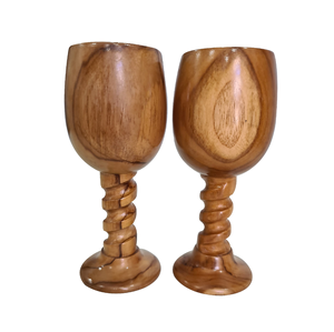 Top Trending Wooden Water Glass Customized decoration Classic Handmade Wood Water Juice Glass Wooden Glass Made in India - Product Image 1