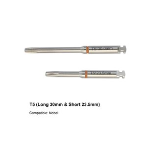 Llave Dinamométrica Manual de Alta Calidad para Implantes Dentales, Contra Ángulo, Noble Biocare, con Atornillador de Bloqueo - Product Image 2