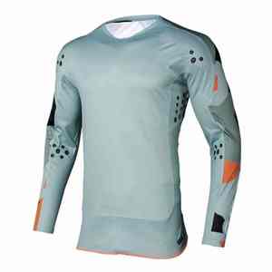 Jersey de Motocross de Manga Larga con Estampado Personalizado Más Vendido para Hombre en Diferentes Colores % Poliéster Anti-UV Servicio OEM Gran Venta - Product Image 1