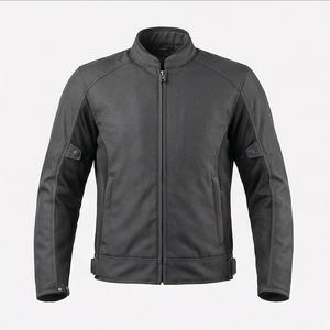 Chaqueta de Motociclista de Cuero Genuino para Hombre de la Mejor Calidad, Nueva Colección de Invierno, Chaquetas de Motocicleta con Protecciones Desmontables Personalizadas - Product Image 1