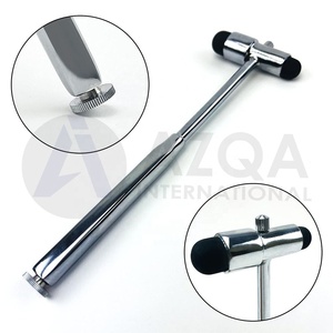 Kit de diagnóstico de examen ENT de marca AZQA de alta calidad con ABS + martillo de reflejo de diagnóstico de acero inoxidable rueda hecha en Pakistán - Product Image 4