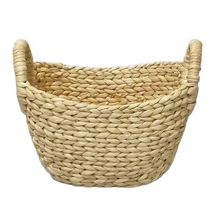 Decorazioni per la casa all'ingrosso vietnam craft wicker piccolo cesto di giacinto d'acqua alta qualità miglior prezzo