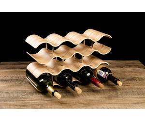 ชั้นวางไวน์โลหะทรงสี่เหลี่ยมคลาสสิก ดีไซน์รักษ์โลก พร้อมล้อเลื่อน ความจุ 3 ลิตร ดีไซน์หรูหราหลายชั้น - Product Image 6