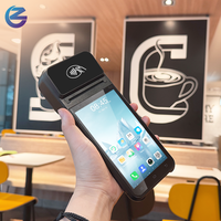 Kiosque de point de vente intelligent sans surveillance avec module de reconnaissance faciale, lecteur de code QR NFC pour le paiement en libre-service du stationnement et le contrôle d'accès