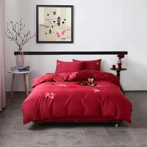 Juego de Edredón de 3 Piezas 100% Algodón, Estilo Lujoso, Juego de Ropa de Cama para Bodas - Product Image 5