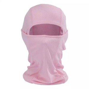 Masque facial balaclava rose, couvrant tout le visage, unisexe, 100% polyester, taille adulte 56-58 cm - Product Image 1