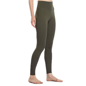 Leggings de yoga taille haute pour femmes, longueur intégrale, imprimés, sans coutures, extensibles, légers, en Spandex/Nylon, pour l'entraînement, le fitness et les activités sportives - Product Image 4