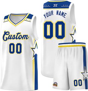 Uniforme de basket-ball imprimé, tenue d'équipe professionnelle, tissu respirant, vêtements de sport légers, débardeur à col en v, unisexe, confortable - Product Image 4