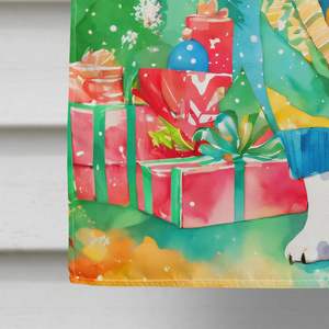 French Bulldog Christmas Large <b>Flag</b> Multicolor Polyester Yard Banner Artwork Porch Sleeve <b>Pole</b> Decorative Wall Hanging - Product Image 4