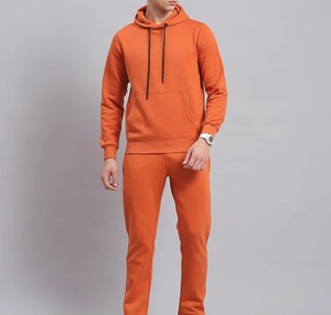Ensemble de survêtement sportif pour homme personnalisé, sweat-shirt en coton et pantalon de survêtement, ensemble jogging deux pièces, survêtement décontracté pour homme - Product Image 1