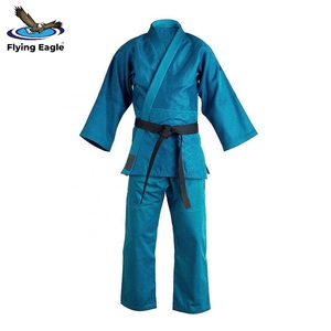 Kimono et uniformes de Jiu-Jitsu brésilien (BJJ) en coton 100% de haute qualité, légers et extensibles, 340g, personnalisables, vente en gros Flying Eagle - Product Image 2