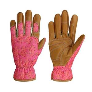 Guantes de Jardinería de Cuero Resistentes a Espinas, Antideslizantes y Transpirables, Proveedor OEM - Product Image 1
