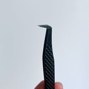 Pinzas para Pestañas de Acero Inoxidable Kaamir Instruments, Punta Puntiaguda, Textura Suave, 10 mm de Longitud, Característica Antimagnética, Uso para Cejas - Product Image 6