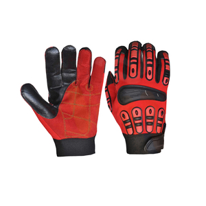 Guantes de Seguridad Personalizados 2024 de Cuero Liso, Anti-Impacto, Resistentes al Fuego, Antideslizantes, Resistentes al Desgaste, Sin Látex, para Mecánicos, Impermeables - Product Image 3