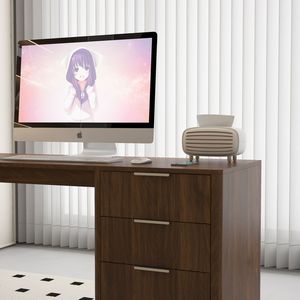 Escritorio de Estudio Moderno en Forma de L con Cajones y Estantería para Libros, Ideal para Oficina en Casa - Product Image 5