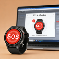 Reloj Inteligente con Pantalla AMOLED, Monitor de Frecuencia Cardíaca y Presión Arterial, Resistente al Agua, Llamadas Bidireccionales, Alerta de Caídas y Base de Carga, con API Disponible