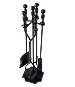 2026 High Quality Antique iron fireplace <b>tool</b> set, large <b>fire</b> <b>fire</b> pit <b>tool</b> set, fireplace decor fireplace accessories cast iron - Product Image 1