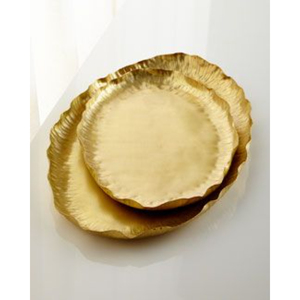 Bol de luxe en métal plaqué or de haute qualité, motif ara et fleurs, pour servir les aliments, articles de cuisine pour la maison. - Product Image 4