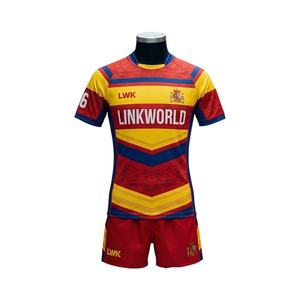 Vente en gros de maillots de football pour hommes à manches courtes, sublimés, style rétro, pour l'entraînement, avec shorts assortis - Product Image 2