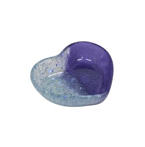 Resin Heart Decorative Plate Elegant Storage <b>Organizer</b> for Vanity Bathroom Bedroom Jewelry Accessories and <b>Keys</b> Collection - Product Image 3