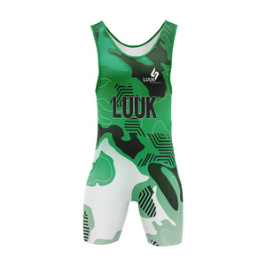 Top Grade Custom Wrestling <b>Singlet</b> Athletic Compression Fabric Sublimation Design Gear All Sizes Styles Colors - Product Image 3