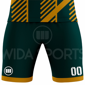 ชุดยูนิฟอร์มฟุตบอลแบบกำหนดเองประสิทธิภาพสูง เสื้อและกางเกงขาสั้น น้ำหนักเบา ระบายอากาศได้ดี ซึมซับเหงื่อ แห้งเร็ว โรงงานรับผลิตแบบ OEM ODM - Product Image 6