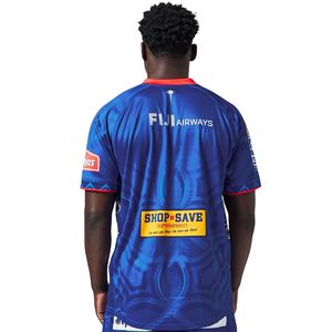 ชุดกางเกงรักบี้แบบยืดได้พิมพ์ลายตามสั่ง OEM/ODM พร้อมชื่อ/หมายเลขทีม  ผ้าโพลีเอสเตอร์แห้งเร็ว ชุดยูนิฟอร์มทีมสำหรับลีกและสโมสร - Product Image 2