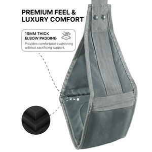 Correas de Neopreno para Abdominales, de Alta Durabilidad, Ajustables, Ligeras, Antideslizantes, para Gimnasio, Barra de Tracción, Levantamiento de Piernas - Product Image 2