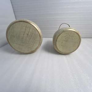 Lanterne en fer design avec finition or ivoire pour des décors de luxe, y compris les hôtels, les restaurants et les maisons haut de gamme - Product Image 5