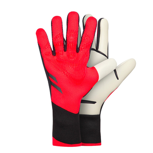 Custom Logo Goalkeeper Gloves With Adjustable Wrist Strap Premium Soccer Gloves Wholesale Manufacturer - Product Image 1