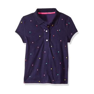 เสื้อโปโลผู้หญิงผ้าฝ้าย 100% คุณภาพสูง ระบายอากาศได้ดี แขนสั้น ปักโลโก้ตามสั่ง ราคาถูก - Product Image 4