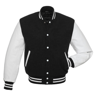 New Unisex Men's <b>Winter</b> Bomber <b>Jacket</b> Custom College Letter Baseball Varsity Design Button down Style Made 100% Cotton Canvas - Product Image 3