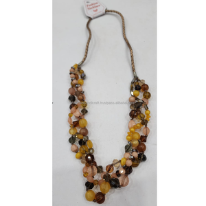 Collar de Resina de Moda, Hecho a Mano, de Lujo, con Acabado de Alta Calidad, para Mujer, de la India - Product Image 2