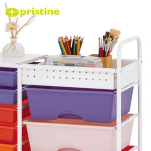 Carrito de Almacenamiento Multifuncional de Hierro de Taiwán, con 15 Cajones y Estante, Moderno, para Cocina, Sala de Estar, Oficina en Casa y Herramientas, Venta al Por Mayor - Product Image 4