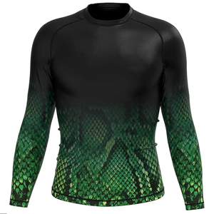 เสื้อรัดกล้ามเนื้อแขนยาวผู้ชายขายดีที่สุด ออกแบบเองได้ แห้งเร็ว คุณภาพสูง ระบายอากาศดี สวมใส่สบาย ขายส่ง - Product Image 1