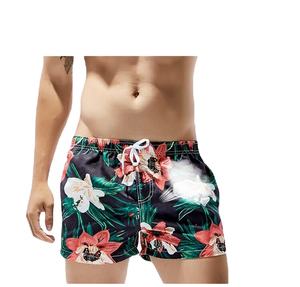 OEM Vente en gros Short de plage loisirs pour hommes de haute qualité Pantalon respirant imprimé avec cordon de serrage au prix d'usine - Product Image 5