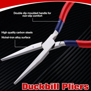 7 Inch <b>Long</b> Flat <b>Nose</b> Pliers Stainless Steel Smooth Jaw Jewelry Making <b>Long</b> <b>Nose</b> Wire Bending Forming Tool - Product Image 3