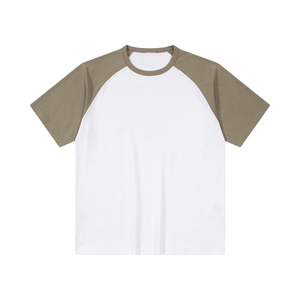 เสื้อยืดคอตตอนระบายอากาศได้ดี น้ำหนัก 230 กรัม สำหรับผู้ชาย แบบ OEM สกรีนโลโก้ได้ตามต้องการ ดีไซน์เรียบง่าย แขนสั้น ย้อมสีสำเร็จรูป - Product Image 3