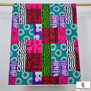 Premium Custom African Wax Print Cotton Fabric Ankara Kitenge Logo Printing OEM ODM Textile Manufacturer Custom Production - Product Image 1