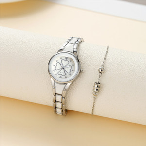 9823 Juego de Regalo de 2 Piezas, Reloj de Lujo para Mujer con Brazalete, Relojes de Moda para Damas, Juego de Relojes - Product Image 6