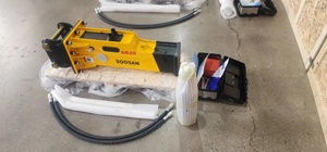 Disyuntor hidráulico SB 20 tipo caja adecuado para mini excavadoras y MINICARGADORA Bob CAT con 1,2-3 toneladas para trabajos de demolición - Product Image 6