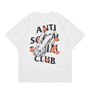 Men's Knitted 100% Cotton Short Sleeve Oversized Loose Long T-Shirt Solid Color Custom Logo & <b>Sticker</b> Anti-Pilling New Arrival - Product Image 4