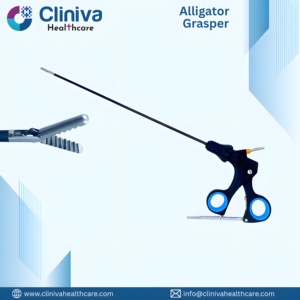 <b>Laparoscopic</b> Alligator Grasper Manual <b>Laparoscopic</b> <b>Instruments</b> Surgical <b>Instrument</b> Set - Product Image 1