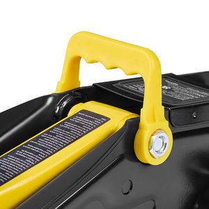 Cric idraulico da corsa in acciaio da 2 tonnellate (4400 libbre) a profilo ribassato con pompa a sollevamento rapido a pistone singolo per auto - Product Image 2