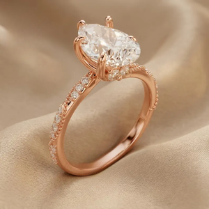 IGI Certified & VVS Clarity Pear Cut Lab Grown Diamond Engagement <b>Ring</b> for Gifting Propose <b>Ring</b> Fine Diamond <b>Ring</b> for Sale - Product Image 4