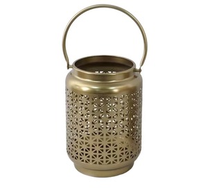 Farol de Hierro Estilo Marroquí con Acabado Antiguo, Portavelas de Metal para Bodas, Festivales y Decoración de Hogar de Lujo a Precio de Exportación - Product Image 3