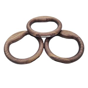 Hebilla de Cinturón de Madera Premium para Mujer, Tamaño y Logotipo Personalizables, Diseño de Anillos Ecológicos y Duraderos, Elegante - Product Image 1