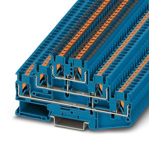 PT 2,5-3PV BU-เทอร์มินัลบล็อกแบบหลายระดับ 3000716 25A 110V - Product Image 1
