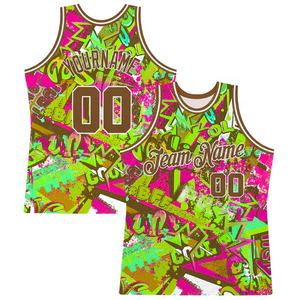 Camiseta de baloncesto reversible personalizada para hombre al por mayor, malla de poliéster transpirable, diseño totalmente sublimado - Product Image 2